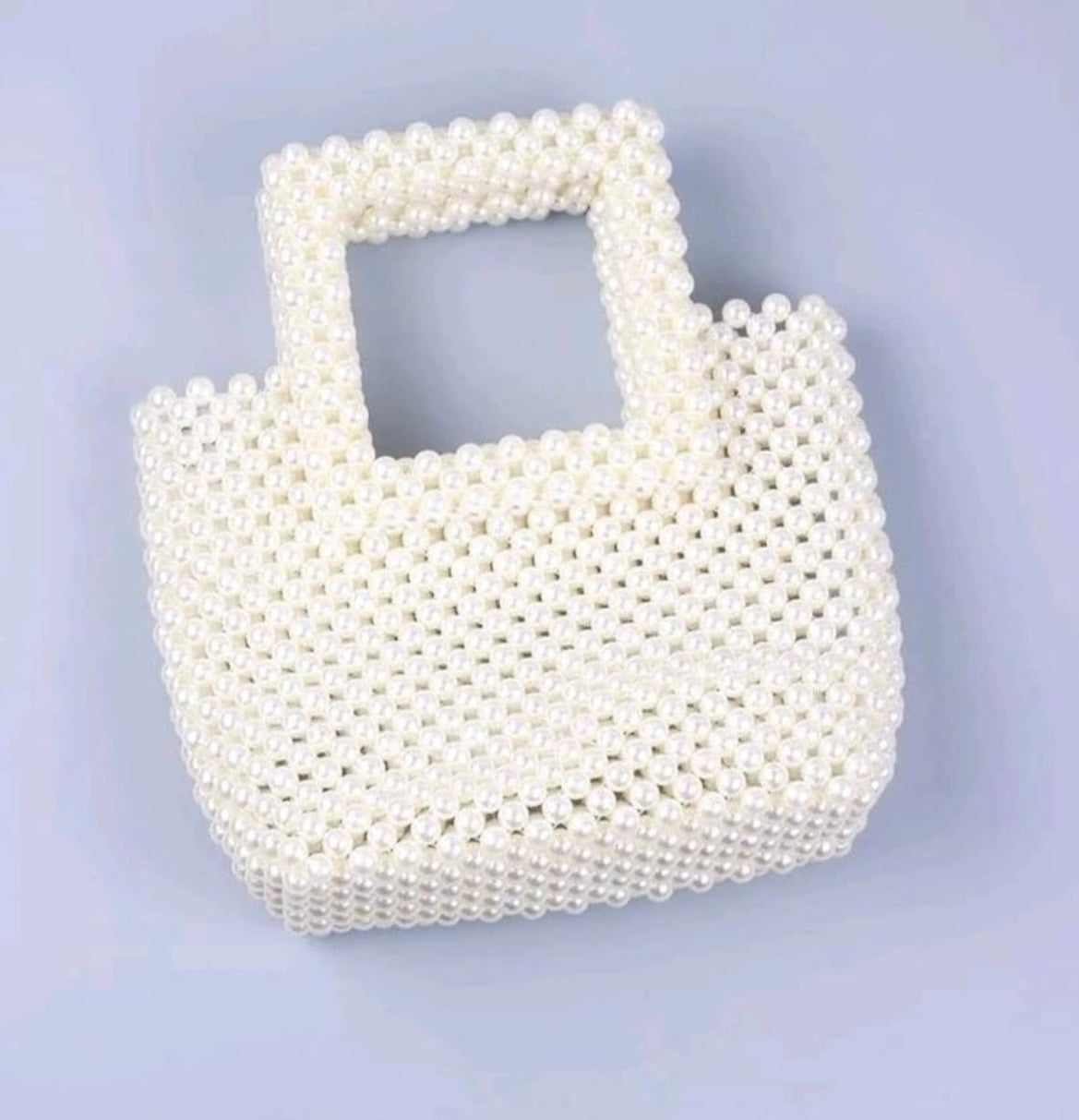 Mini Crystal Pearl Bag